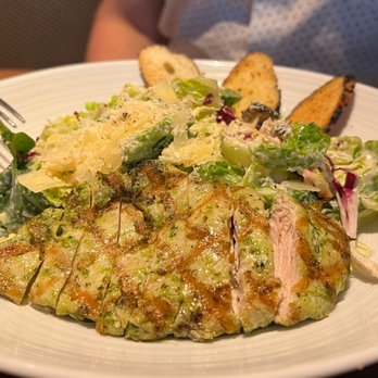 Pinstripes - Classic Caesar Salad with Chicken - New American Near Me - Chicago, Illinois