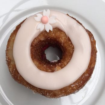 Dominique Ansel Bakery - May Cronut: Blush Peach with Elderflower Ganache - Bakeries Near Me - Victoria, XGL