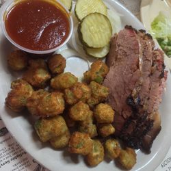 Oakridge Restaurant - Brisket plate