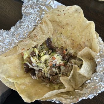 Zamzam - Lamb Shawarma in a tortilla - Halal Near Me - Santa Rosa, California
