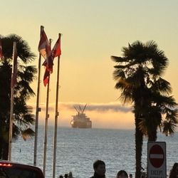 The Three Brits Public House - Foggy English Bay