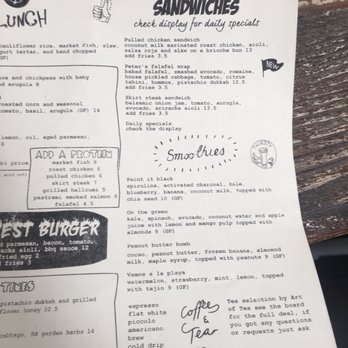 Blueys Kitchen - Menu - Cafes Near Me - Santa Monica, California