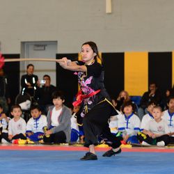 Legend Kung Fu - Black belt testing spear form