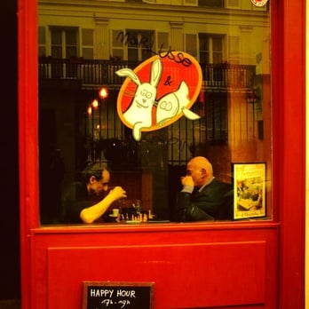 Marlusse et Lapin - La façade du bar (photo du myspace officiel) - Bars Near Me - Paris, 75