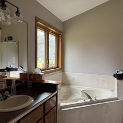 Hydro Massage - Original corner tub being replaced.