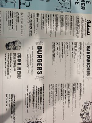 Menu photo 8 Corner Cafe Longview, WA