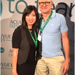Eye Designs Optometry - Dr. Pham and Dr. Murphy at the Vistakon Facilities - Jacksonville, FL