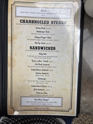 Menu photo 1 Pancake House Lubbock, TX