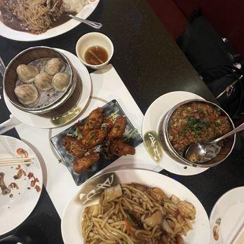 Fairy Cafe - soup dumplings, sticky rice, beef and enoki rice plate, seafood soy sauce udon - Coffee & Tea Near Me - Quincy, Massachusetts