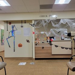 The Retina Group of Washington - I happened to go for my first appointment with RGW on Halloween. They had the entire office decorated.