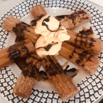 La Promesa - Churros sundae - Salvadoran Near Me - Sterling, Virginia