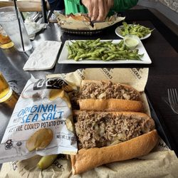 MaGerk's Pub & Grill - Cheesesteak w/Fried Onions