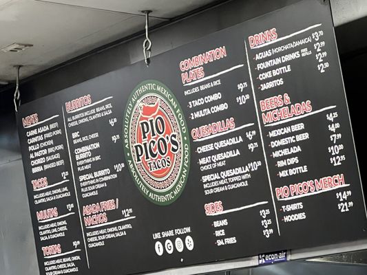 Menu photo 4 Pio Picos Tacos Ontario, CA Menu photo 4 Pio Picos Tacos Ontario, CA
