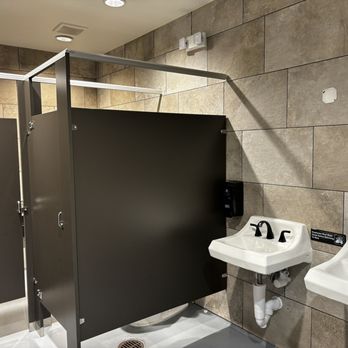 Black Hawk Brewery - Woman's bathroom - American Near Me - Prosper, Texas Black Hawk Brewery - Woman's bathroom - American Near Me - Prosper, Texas
