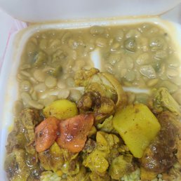 a meal in a styrofoam container a meal in a styrofoam container