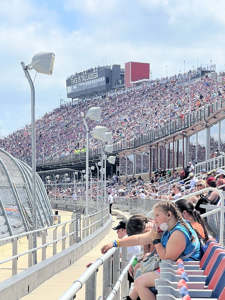 Social spots from Talladega Superspeedway