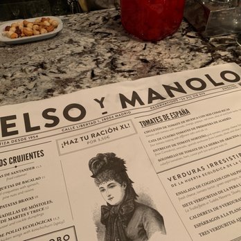 Celso y Manolo - Trying out razor clams! - Tapas Bars Near Me - Madrid, M