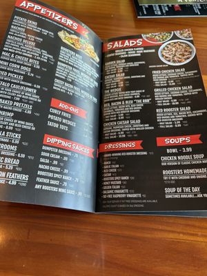 Menu photo 4 Roosters Polaris Columbus, OH