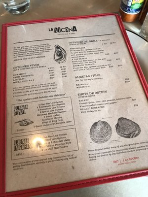 Menu photo 6 La Docena Ciudad de México, DIF