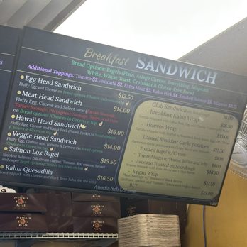 Cinnamon Roll Place - Menu (September 2026) - Bakeries Near Me - Kihei, Hawaii
