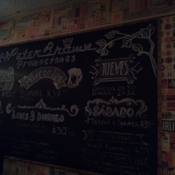 Peter Brown - Pizarra - Pubs Near Me - Guadalajara, JAL