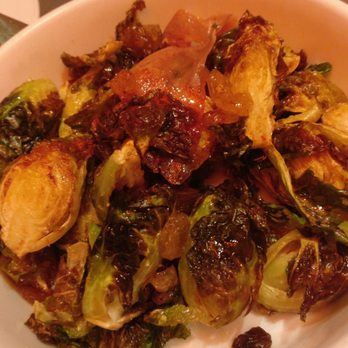 El Born - Roasted Brussel sprouts  instagram.com/snackchatnyc - Spanish Near Me - Brooklyn, New York