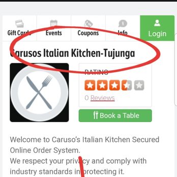 Caruso's Italian Kitchen - Cocktail Bars Near Me - Tujunga, California