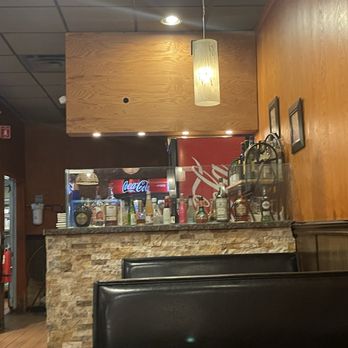 Sushi Village - Small but accommodating bar service area. Dining tip: Sake compliments most dishes - Sushi Bars Near Me - Fishkill, New York