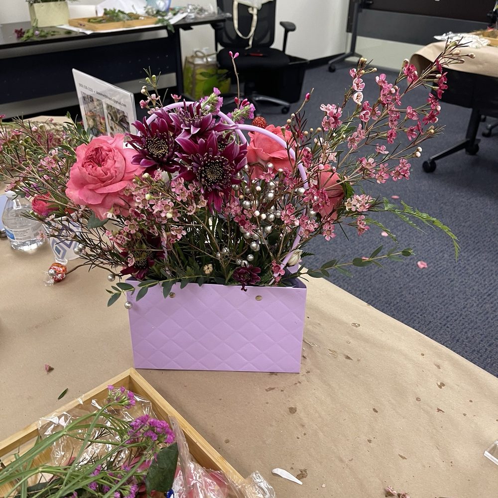 Idyllbloom - One of the ladies final product!! - Floral Designers Near Me