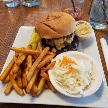 PJ Lobster House - Crab cake burger - Seafood Near Me - Port Jefferson, New York PJ Lobster House - Crab cake burger - Seafood Near Me - Port Jefferson, New York