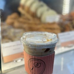 Parfait Paris - Small Iced Creme Brulee Latte IG: @ammysalamii