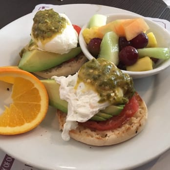 Beach Plum Kitchen - Eggs benedict - New American Near Me - Carlsbad, California