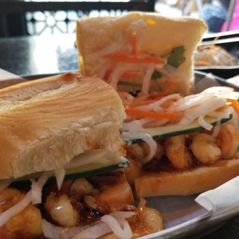 Dock Asian Eatery - Shrimp bahn sandwich - Ramen Near Me - Brooklyn, New York Dock Asian Eatery - Shrimp bahn sandwich - Ramen Near Me - Brooklyn, New York