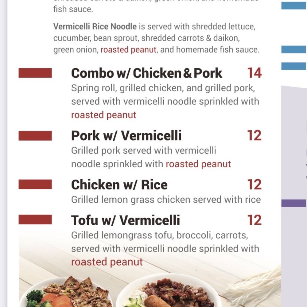 Menu Menu