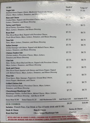 Menu photo 3 Pa's Pizza & Hot Subs West End, NC Menu photo 3 Pa's Pizza & Hot Subs West End, NC