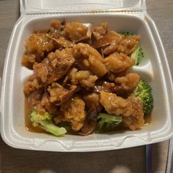 Canton Chinese Restaurant - Orange chicken.
