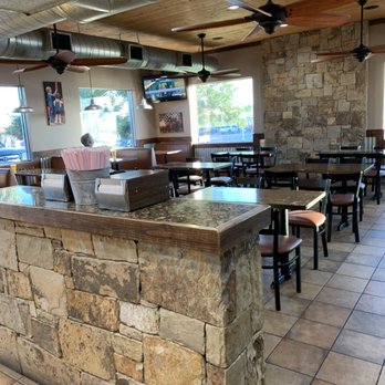 Chicken Express - the inside of a restaurant - Fast Food Near Me - New Braunfels, Texas
