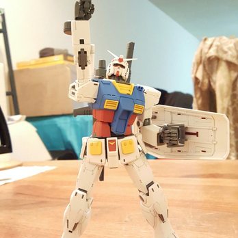 Neo Happyland - The iconic pose of RX 78-2 (MG RX 78-2 The Origin). - Toy Stores Near Me - Los Angeles, California Neo Happyland - The iconic pose of RX 78-2 (MG RX 78-2 The Origin). - Toy Stores Near Me - Los Angeles, California