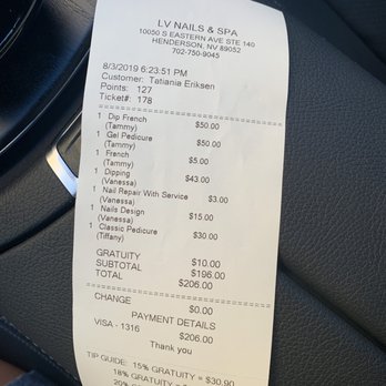 LV Nails & Spa - for two people - Nail Salons Near Me - Henderson, Nevada