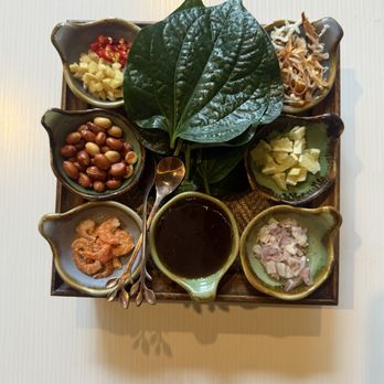Kalabaw Bar & Kitchen - Miang Kham. I will order this anytime i see it on a menu because it is such a rare find. This was excellent! - Thai Near Me - Seattle, Washington Kalabaw Bar & Kitchen - Miang Kham. I will order this anytime i see it on a menu because it is such a rare find. This was excellent! - Thai Near Me - Seattle, Washington