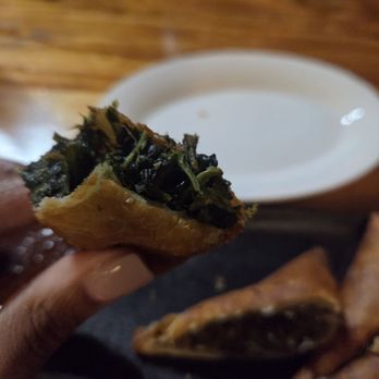 Eatopia Eatery - Spinach Sambusa - Ethiopian Near Me - Washington, DC, District of Columbia