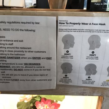 Ava Street Cafe - Covid safety measures - Vietnamese Near Me - Baton Rouge, Louisiana