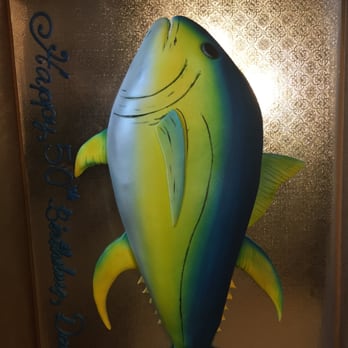 Joyce Bakery - Dad's 50th Bday cake, Yellowfin tuna. - Bakeries Near Me - Norwalk, California