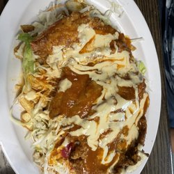 Sabor Progreseno Honduras Restaurant - Pollo con tajadas