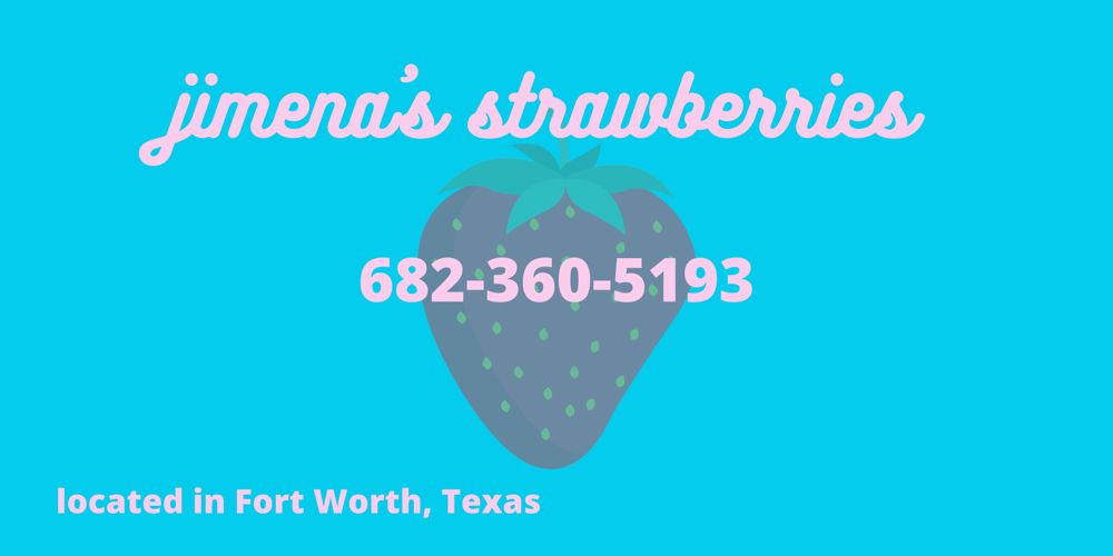 Jimenas Strawberries Logo