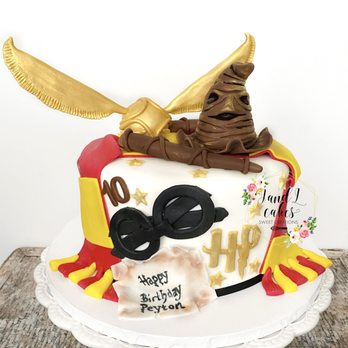 jandl cakes - a harry potter birthday cake - Custom Cakes Near Me jandl cakes - a harry potter birthday cake - Custom Cakes Near Me