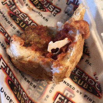 Firehouse Subs - Foreign object in my sandwich!! - Sandwiches Near Me - Hesperia, California Firehouse Subs - Foreign object in my sandwich!! - Sandwiches Near Me - Hesperia, California