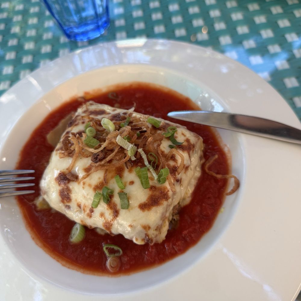 Moussaka of lamb and eggplant