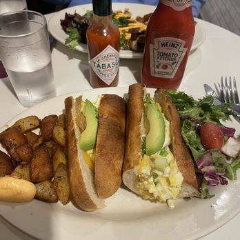 Cafe Bonjour - Signature Scramble Sandwich - Breakfast & Brunch Near Me - Boston, Massachusetts Cafe Bonjour - Signature Scramble Sandwich - Breakfast & Brunch Near Me - Boston, Massachusetts