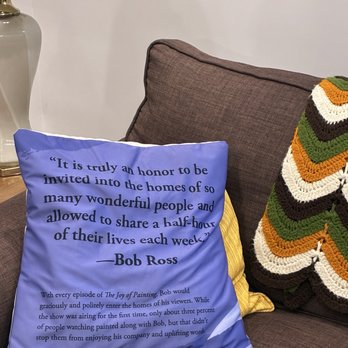 Bob Ross Experience - Pillow - Local Flavor Near Me - Muncie, Indiana Bob Ross Experience - Pillow - Local Flavor Near Me - Muncie, Indiana